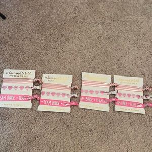 Team bride hair ties